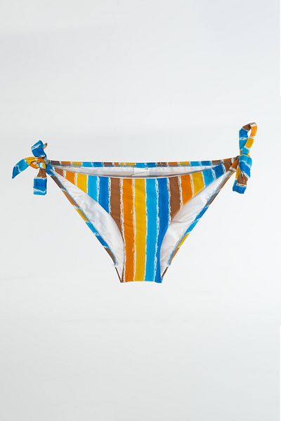 TooHot Bikini cu un singur fund în dungi pentru fete