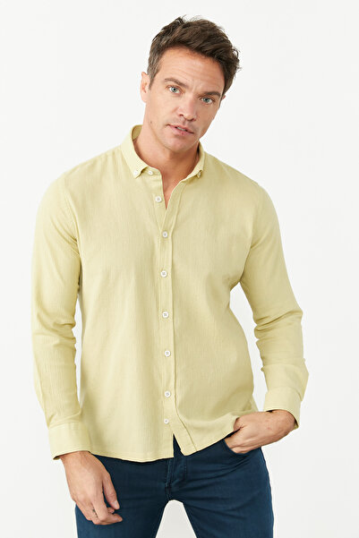 PAULMARK ΑΝΔΡΙΚΟ ΠΟΥΚΑΜΙΣΟ BOL SLIM FIT USA4533