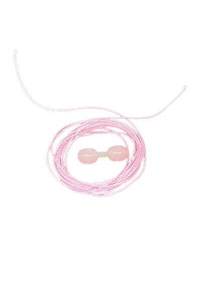 Tesbihci Efendi مشبك المسمار الوردي - مشبك قلادة العنبر والحبل