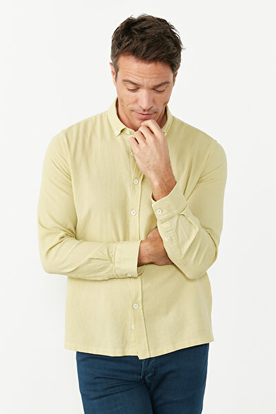 PAULMARK ΑΝΔΡΙΚΟ ΠΟΥΚΑΜΙΣΟ BOL SLIM FIT USA4533