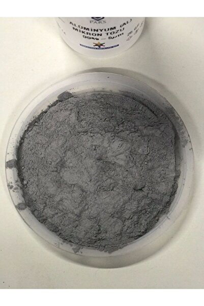 Pars Aluminyum (Al) Mikron Tozu, Saflık: 99 %, Boyut: 5 50Gr