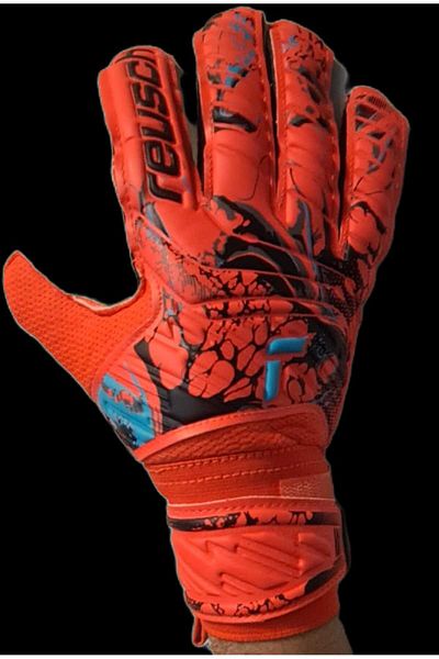 Reusch قفازات انتراكت سادة مقاس 9