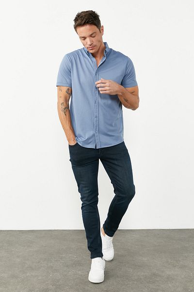 PAULMARK MEN'S JEANS SLIM BRAD DK29757