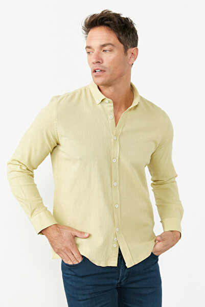 PAULMARK ΑΝΔΡΙΚΟ ΠΟΥΚΑΜΙΣΟ BOL SLIM FIT USA4533