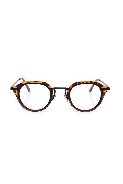 TomyHelf Blue Light Protection Leopard Frame Oval Women's Glasses