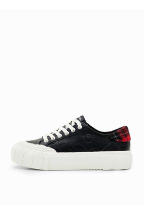 Desigual Siyah Kad n Sneaker 23WSKP112000 Fiyat Yorumlar Trendyol