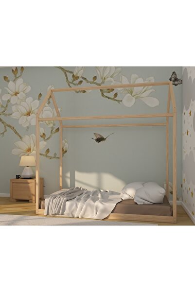 woodandmontessori Montessori Çatılı Yer Yatağı