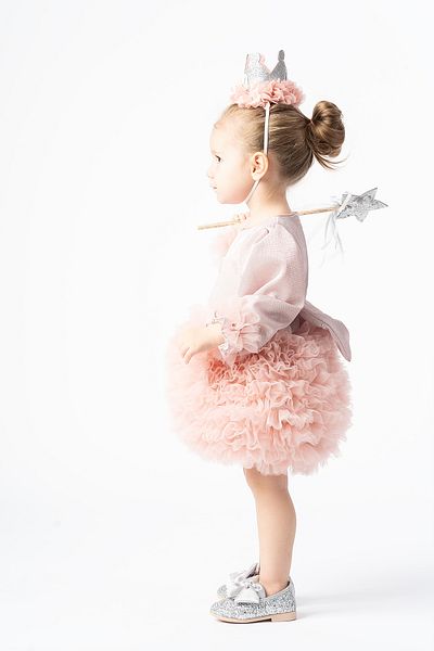 Banamio Luna Fluffy Tulle Tutu Dress (PUDRA)