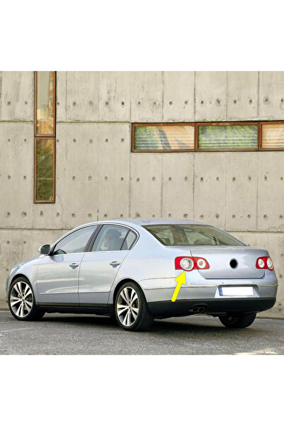Bisra VW Passat B6 Sedan 2006-2011 Uyumlu Sol Arka Dış Stop Fren Lambası 3C59...