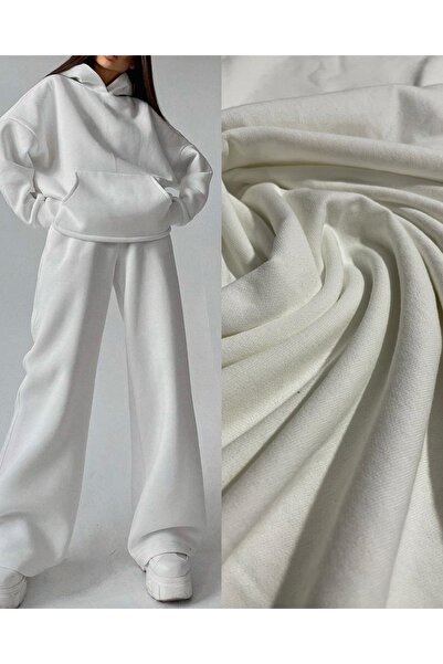 Modelkumas İKİ İPLİK ŞARDONLU KUMAŞ EKRU RENK