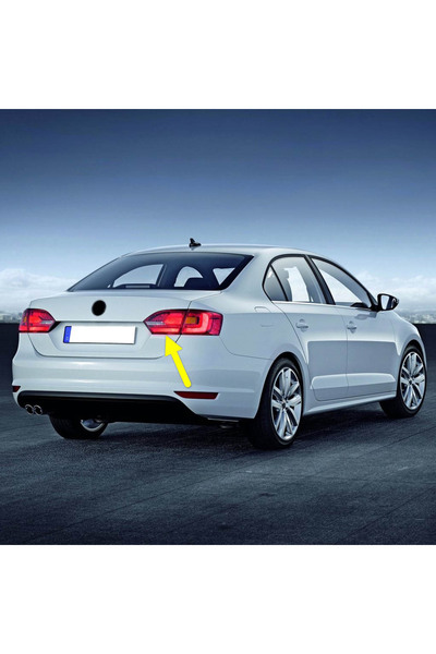 Bisra VW Jetta 2011-2014 Uyumlu Sağ İç Stop Geri Sis Fren Lambası 5C6945094