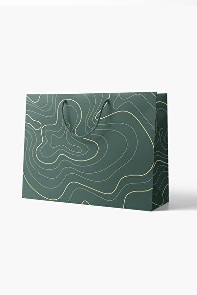 AkalBatu No2 25'li Minimal Seri Karton Çanta - 40x30x12 Cm