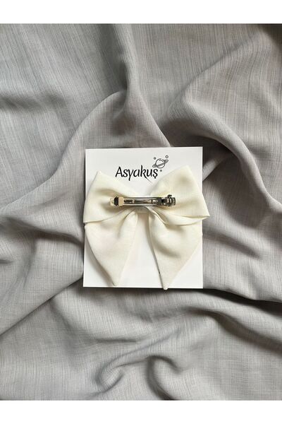 asyakuş Automatic Buckle and Name Embroidery Bow