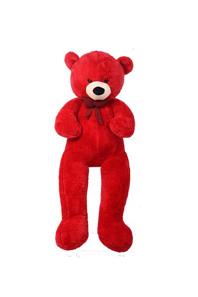 Sole Plush Bear 120 Cm Cute Plush Bear with Bow Tie - Premium Fabric Large Plush Bear