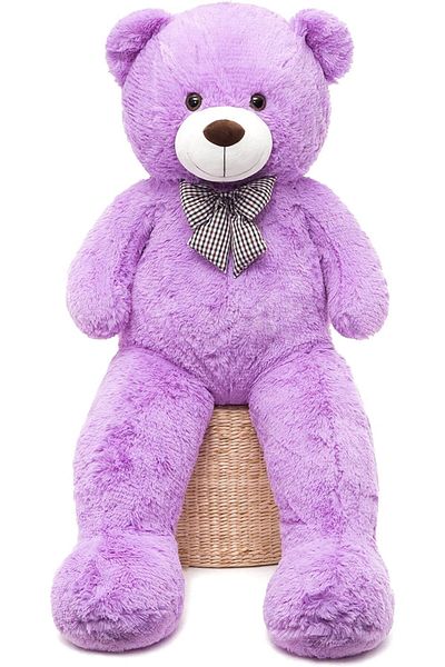 Sole Plush Bear 120 Cm Cute Plush Bear with Bow Tie - Premium Fabric Large Plush Bear