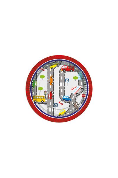 BalonEvi TRAFFIC THEMED PLATE