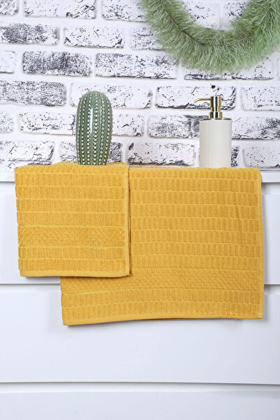 Mira Home 2-компонентний комплект кольорових рушників для ванної кімнати для жінок і чоловіків, 90x150 см