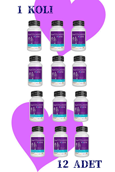 Suda Collagen Collagen Fxone Tip I-ıı-ııı Collagen Tablet 12li