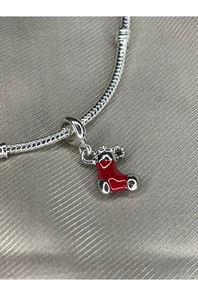 asaf Yılbaşı çorap charm | gümüş kaplama