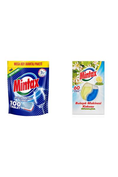 Mintax 100' Dish Tablet and Mintax Dishwasher - Fragrance