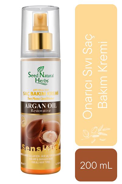 Seed Natural Herbs Intensive Care Dual Phase Argan Oil Liquid Conditioner 200 ml