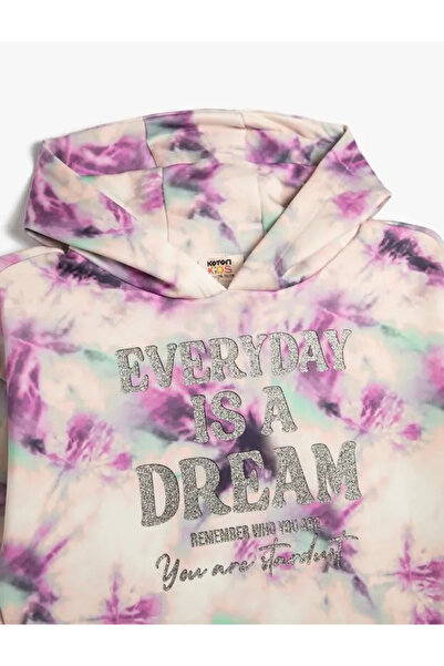 Koton 4wkg10339ak Mädchen-Sweat-Rosa gemustert