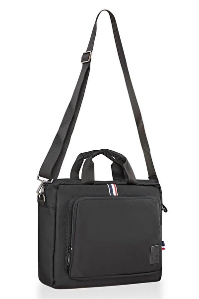 U.S. Polo Assn. Η.Π.Α. Polo Assn. 23654-52 Laptop Matebook Tablet Bag ΜΑΥΡΗ