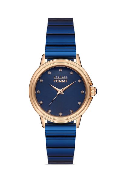 MICHAEL TOMMY Steel Women's Watch - Mt-20255L-Lrl92