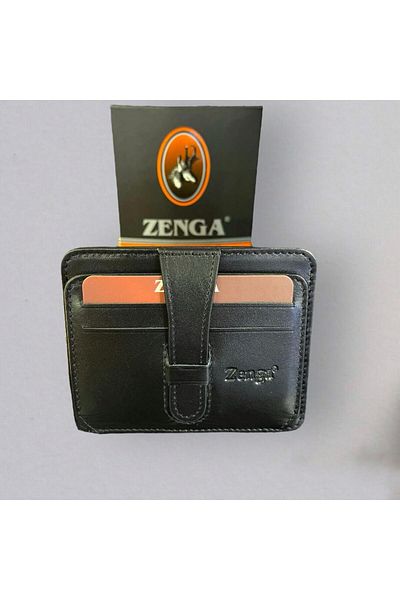 Zenga 100% Genuine Leather Luxury Card Holder Wallet