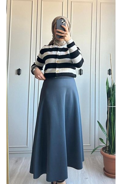 modasusev Sukuba Puf Χ hijab Κλοσ Φούστα