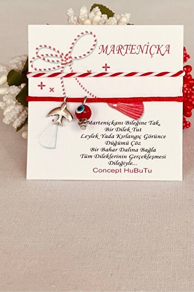 Concept HuBuTU هدية مكونة من قطعتين من أمنيات مارتينيكا، الحظ، الحب، الزوجين،...