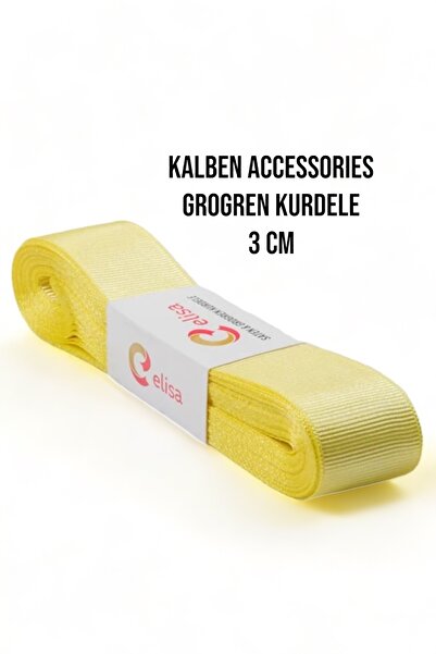 Kalben Kumaş Grogren Kurdele En 3 cm Boy 10 Mt