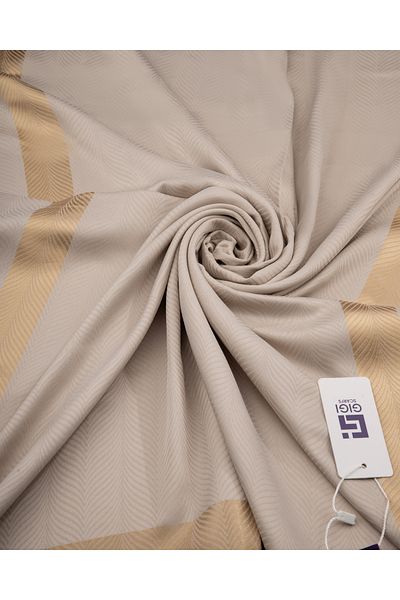Scarf Gi Luxury Jacquard Shawl - 1 - Bone -