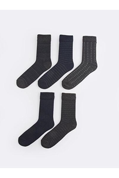 LC Waikiki Men's Patterned Socks - Pack of 5