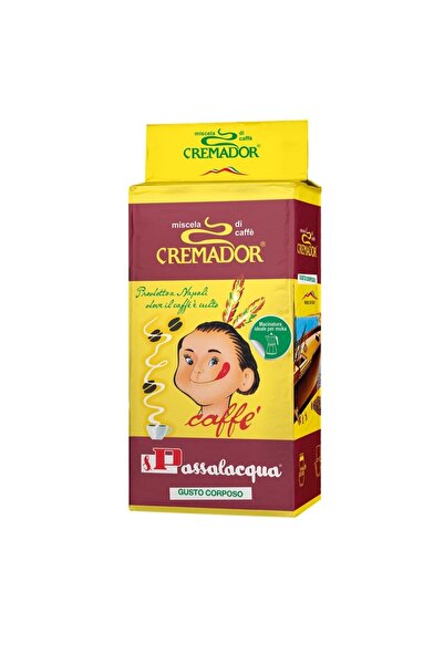 Passalacqua كريمادور خليط القهوة المحمصة والمطحونة 250 جرام × 4 قطع