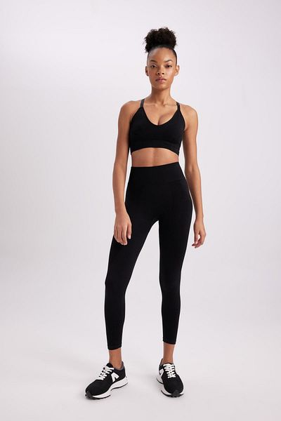 DeFacto DeFactoFit Seamless Waist Hugging Seamless Sports Tights