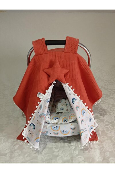 Wenaris غطاء عربة الأطفال مزدوج الجوانب، وسادة عربة الأطفال وملاءة عربة الأطفال