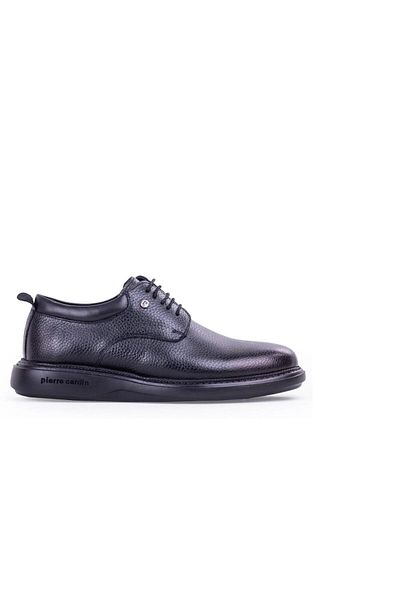 Pierre Cardin 103195 Black Genuine Leather Men's Casual Shoes