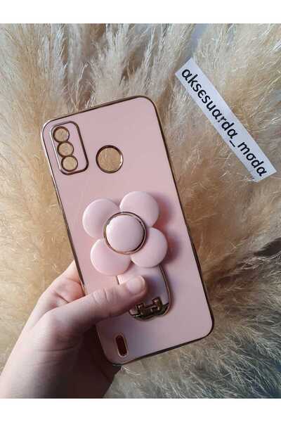 Aksesuarda Moda حافظة TECNO SPARK 6 GO المتوافقة مع حامل ديزي الدوار