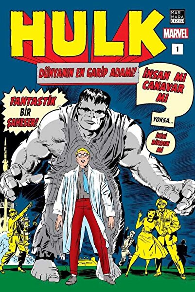 Marmara Çizgi Hulk #1 / Stan Lee / Marmara Çizgi / 9786256378582