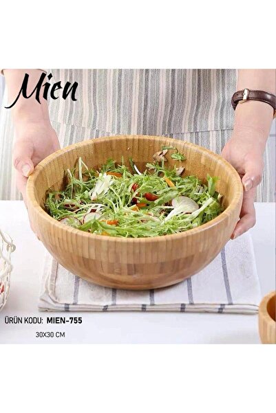 MİEN Mien Bambu Salata Kasesi