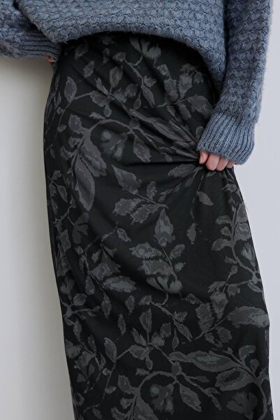 Manuka PATTERNED TULE SKIRT LEAF