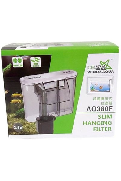 Venusaqua Aq 380 Waterfall Filter - 380 L/H, 3.5W