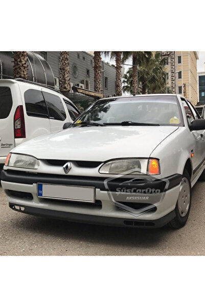 ŞüsCarOto Aksesuar Renault 19 Europa 1994-2001 Uyumlu Üniversal Laguna Lip Esnek Ön Lip 2 Parça Tampon Karlık Ön Ek