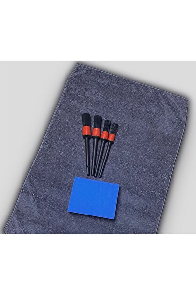 Genel Markalar Mikro Fiber Araç Yıkama Bezi Efsane Emici 6 Lı Set 50x70cm Kurulama Cila Bezi Tank Bezi Tankbezi