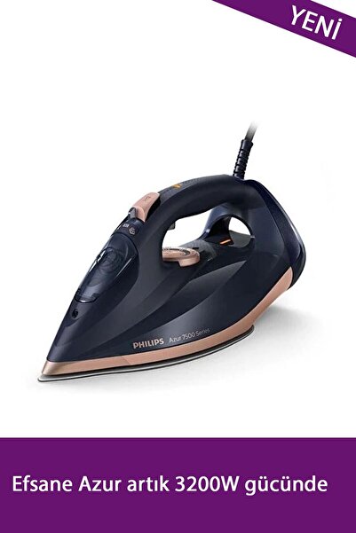 Philips Buharlı Ütü Dst7510/80 Azur 7500 Serisi Efsane Gc4909/60 Yenilendi, Şimdi 3200w 491Bseri