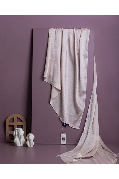 Scarf Σάλι Lycra Jan Jan - Κόκκαλο -