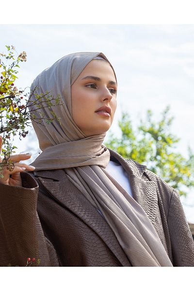 Scarf Шал от ликра Jan Jan - норка -