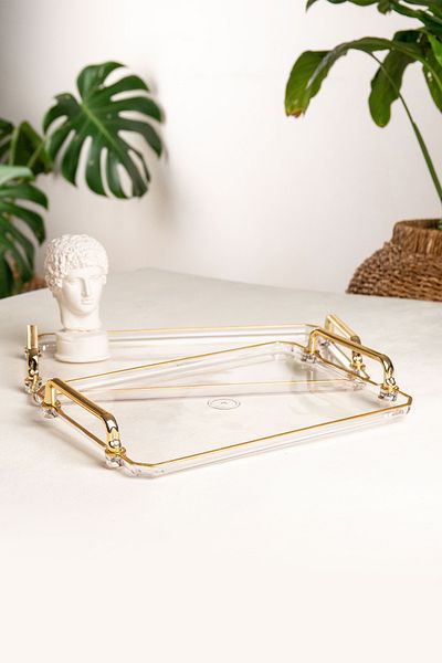 netteucuzluk 2-Piece Tray Home Decoration - Tableware and Kitchen