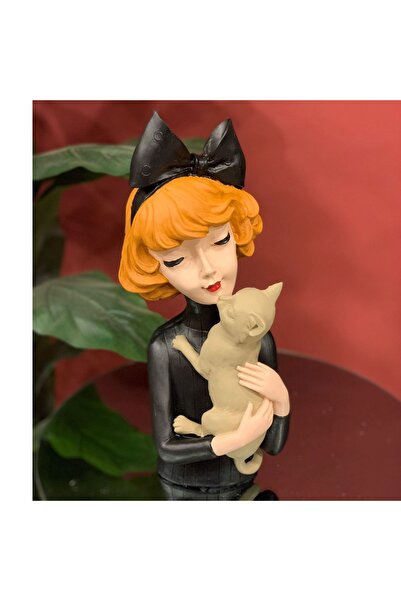 By Ari Ev Dekorasyon Kedili Kız Biblo BB186-30